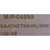 MAKITA BAJONETSAVKLINGE 150/4Z (5 STK.)   Makita nr. M-P-04999. Velegnet til Paller, grønt træ, forskalling.